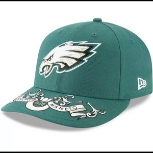 New Era Philadelphia Eagles 59Fifty 5950 On Stage 2019 NFL Draft Hat 7 1/4 NEW